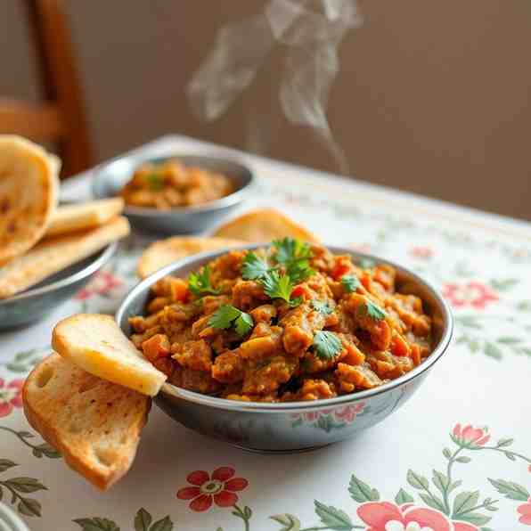 Easy Mumbai Pav Bhaji - Indian Vegetarian Dinner